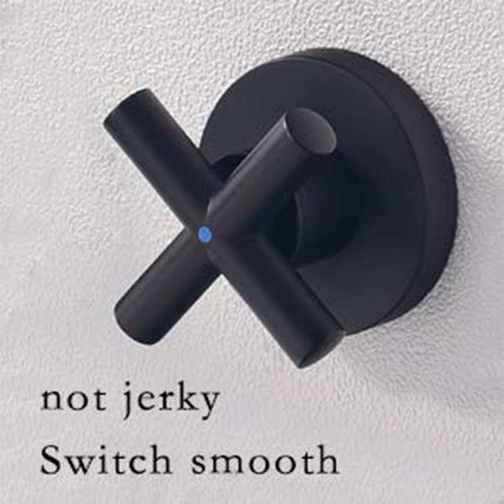 Boyel Living Double Handle Wall Mounted Bathroom Kitchen Faucet Basin Mixer Taps in Matte Black with Rough-in Valve-Boyel Living