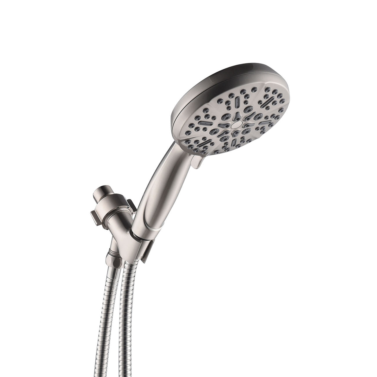 5-Spray Patterns 5 in. High Pressure Wall Mount Handheld Shower Head-Boyel Living