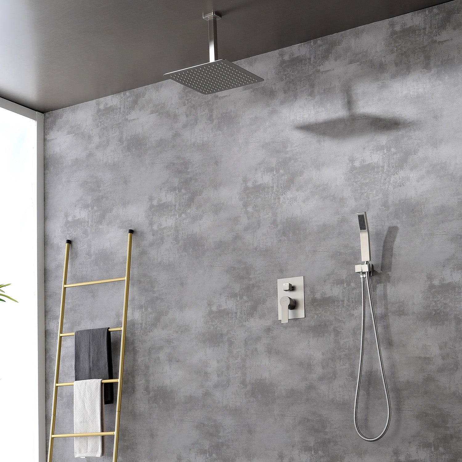 Boyel Living Ceiling Mount Shower System Multi Shower Head System-Boyel Living