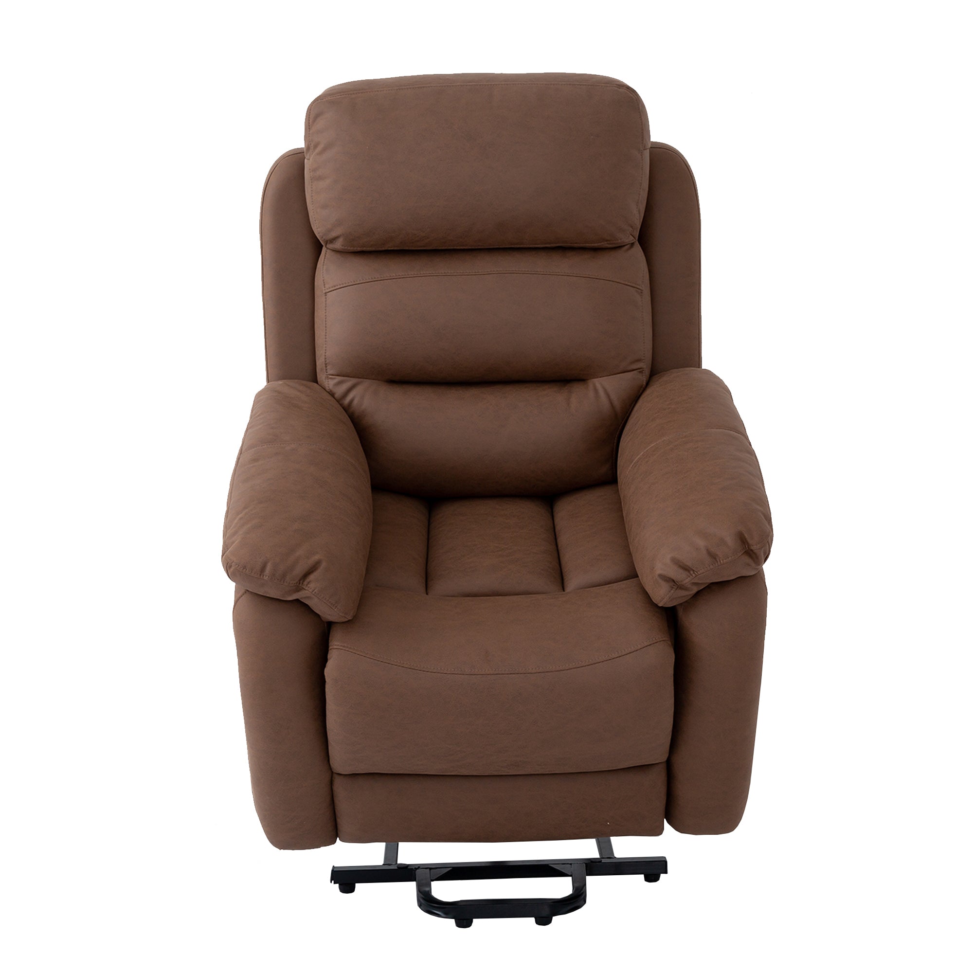 Power Lift Assist Standard Recliner with Storage and Overstuffed Pillows-Boyel Living