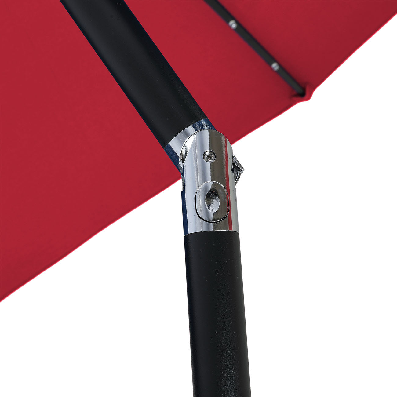 Boyel Living 9-ft Patio Umbrella with LED Lights (Red)-Boyel Living