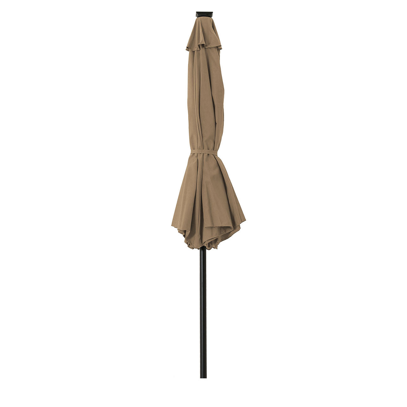 Boyel Living 9-ft Patio Umbrella with LED Lights (Sand)-Boyel Living
