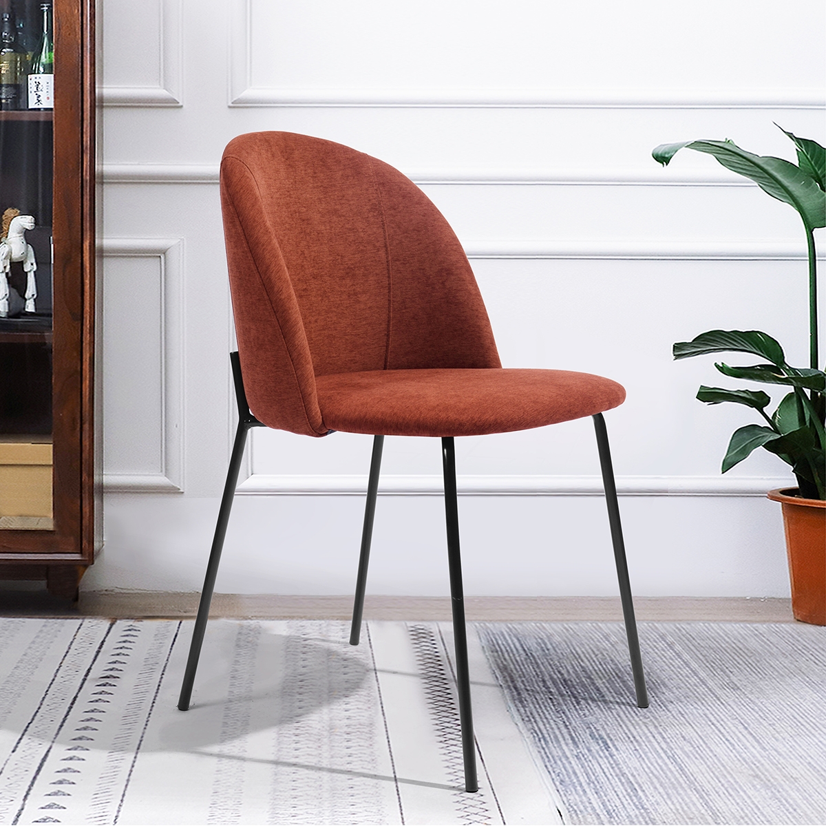 Upholstered Side Chair/Dinning Chair (Set of 2)-Boyel Living