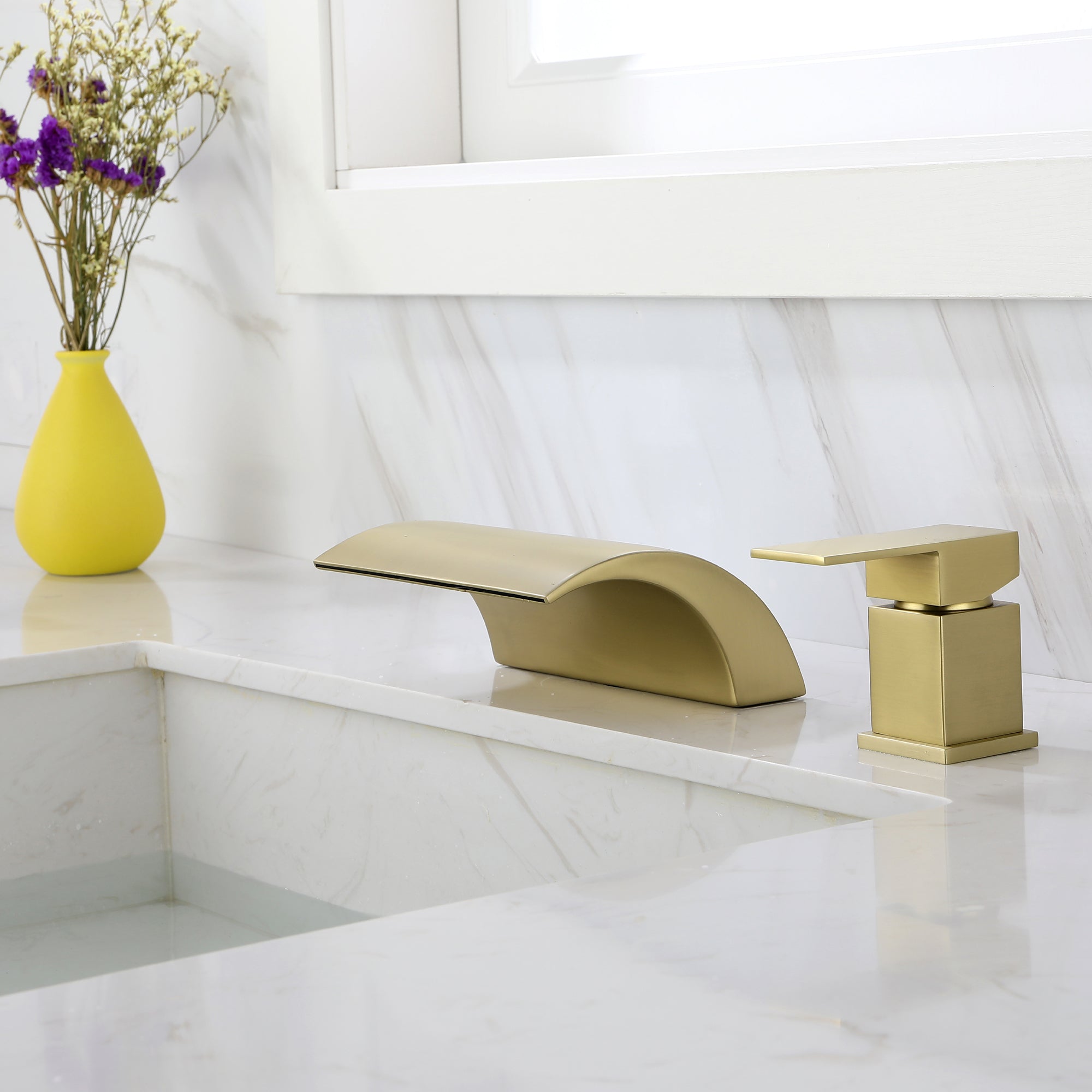 Boyel Living 8 in. Widespread Single Handle Bathroom Faucet with cUPC Hose-Boyel Living