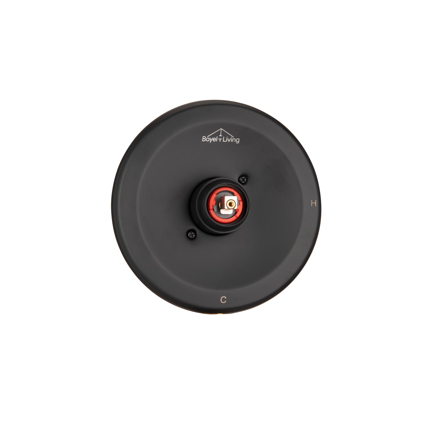 Boyel Living 3-Spray Patterns with 2.5 GPM 10 in. Wall Mount Dual Shower Heads in Matte Black-Boyel Living