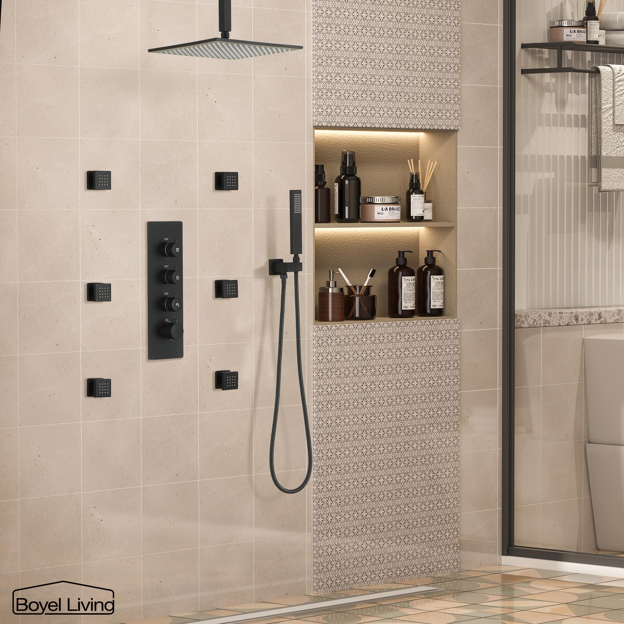 Shower Systems, Shower Heads Boyel Living