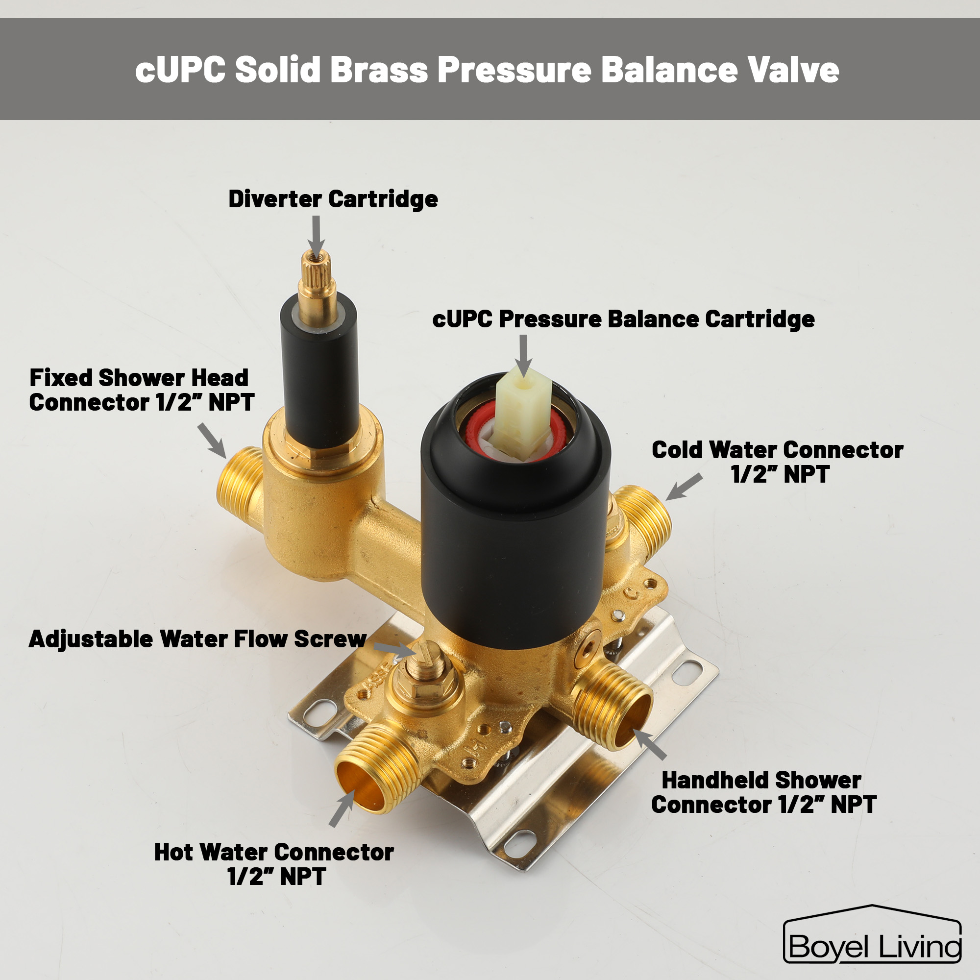 10-inch Round Wall Mount Two-function Shower System With Handheld Shower Head