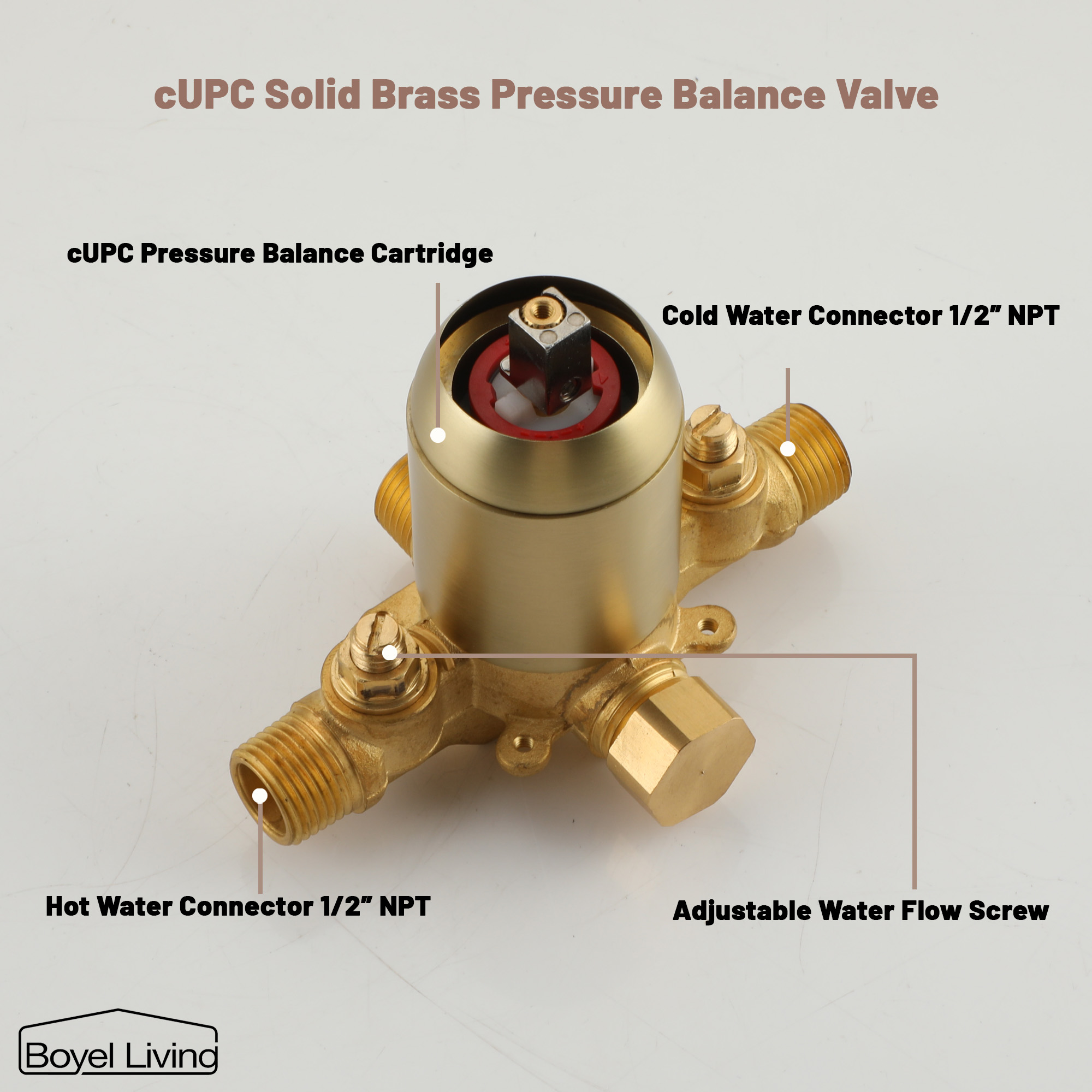 Boyel Living 3-Spray Patterns with 2.5 GPM 10 in. Wall Mount Dual Shower Heads in Matte Black