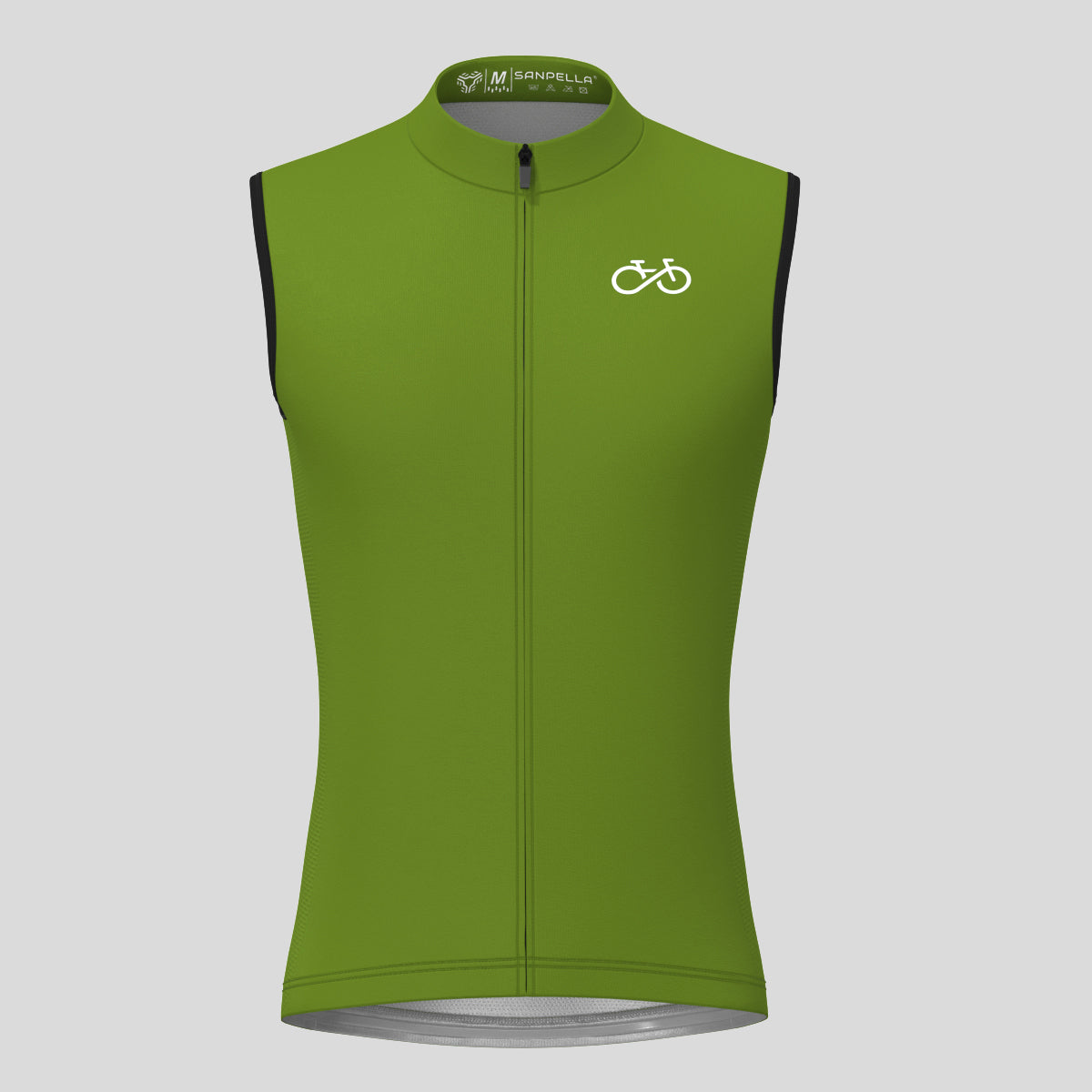 Men's Ride Forever Sleeveless Cycling Jersey - Forest