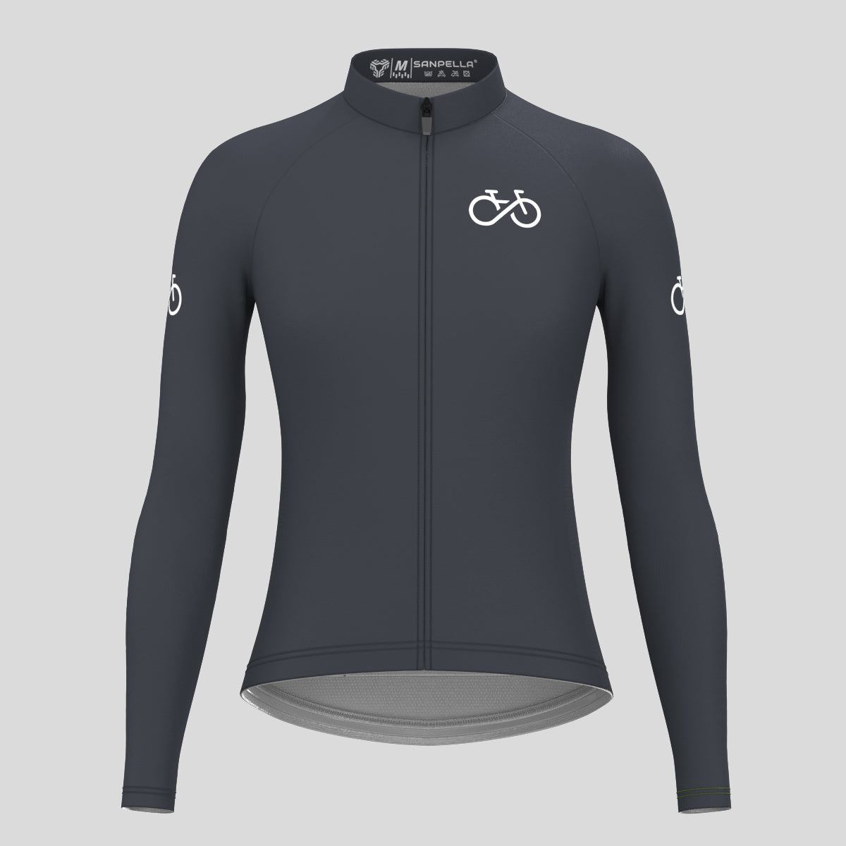Ride Forever Women's LS Cycling Jersey - Graphite