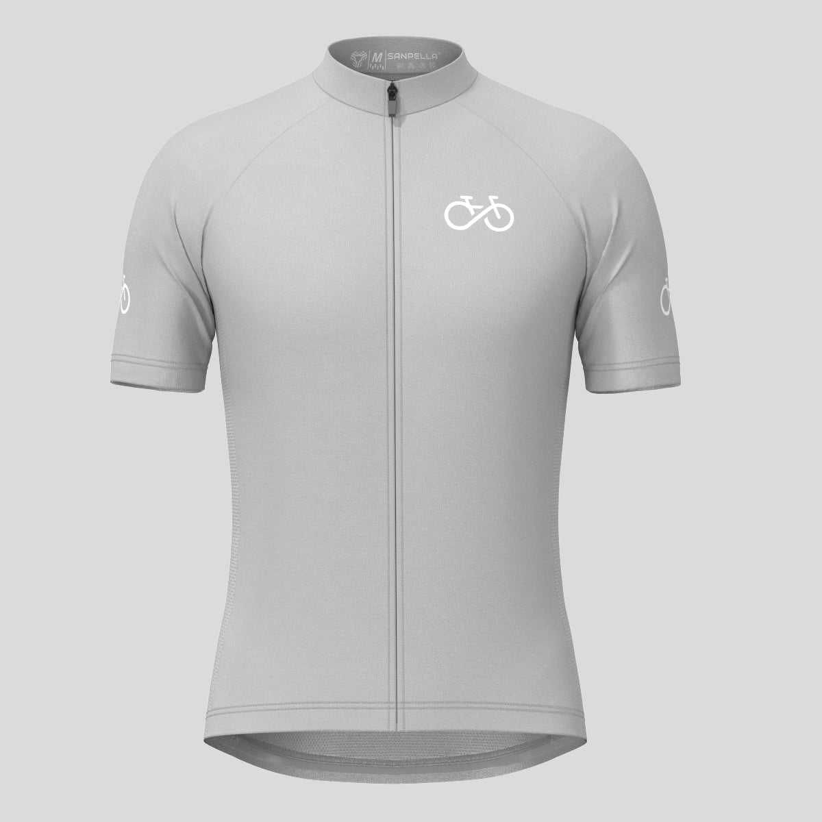 Ride Forever Men's Cycling Jersey -Gray