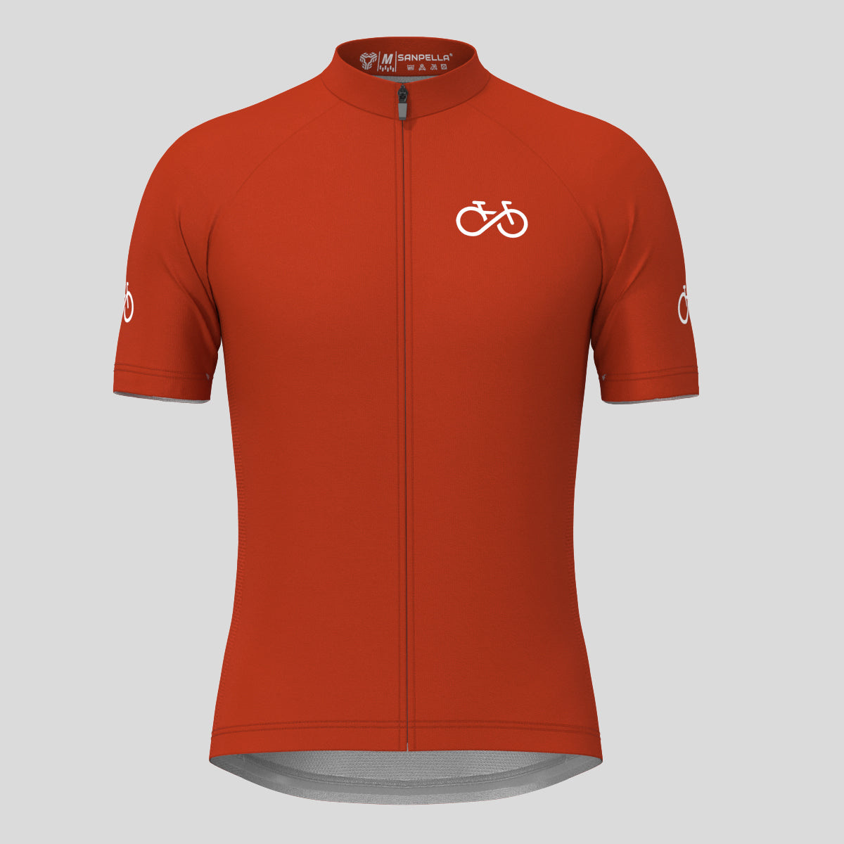 Ride Forever Men's Cycling Jersey -Brick