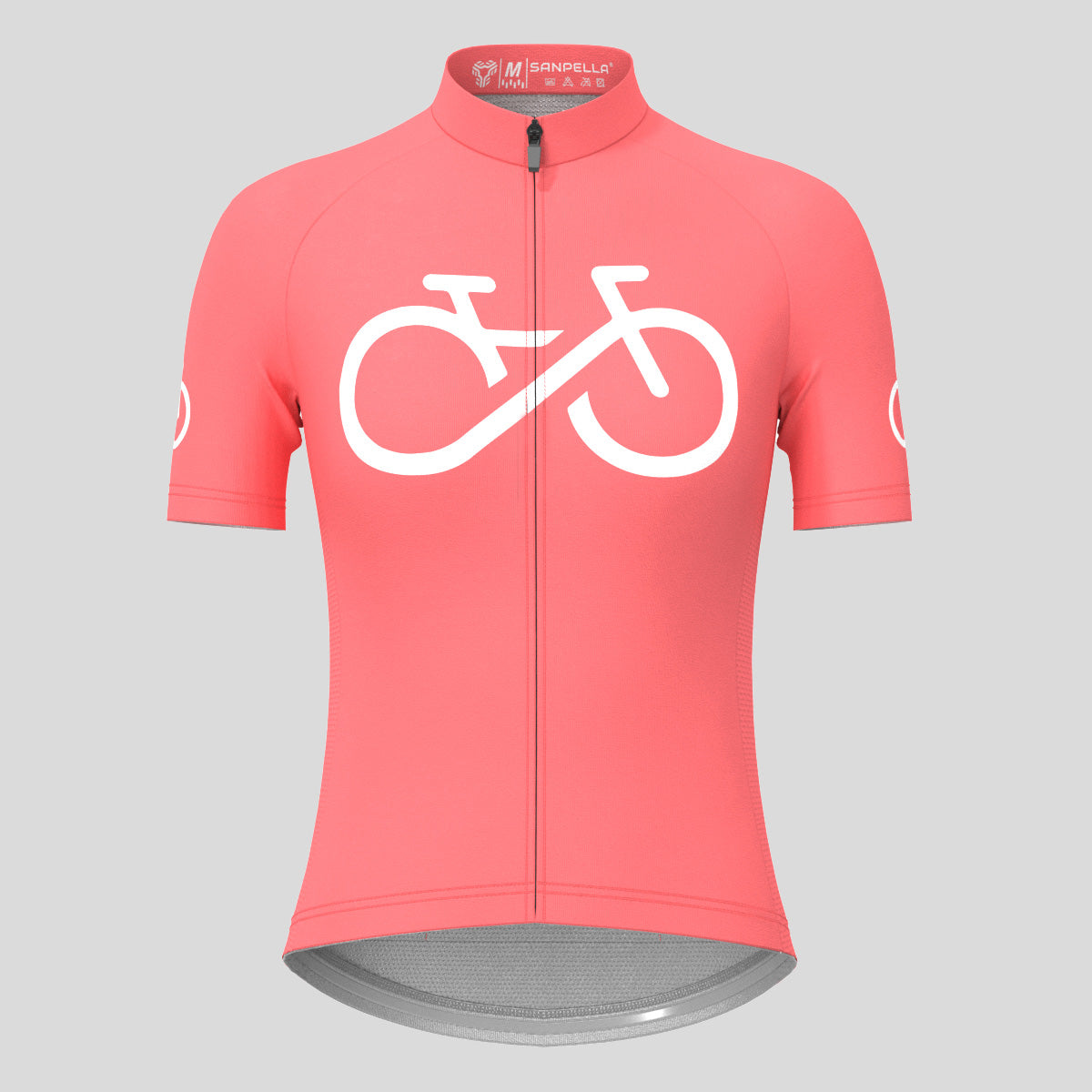 Bike Forever Women's Cycling Jersey - Guava