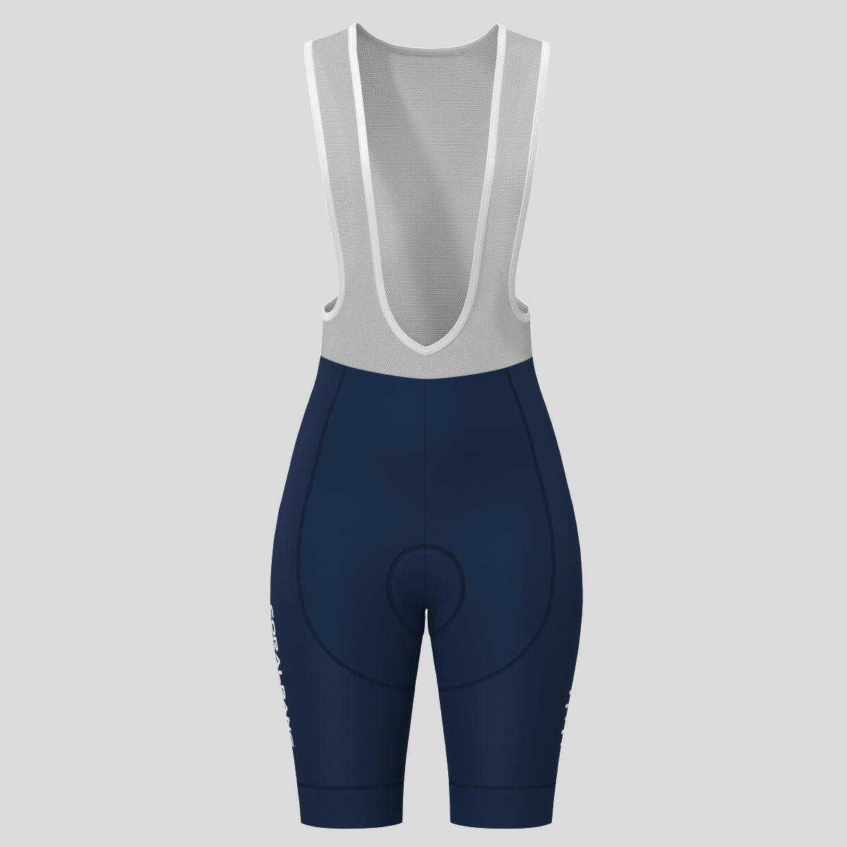 Minimal Solid Women's Bib Shorts - Navy