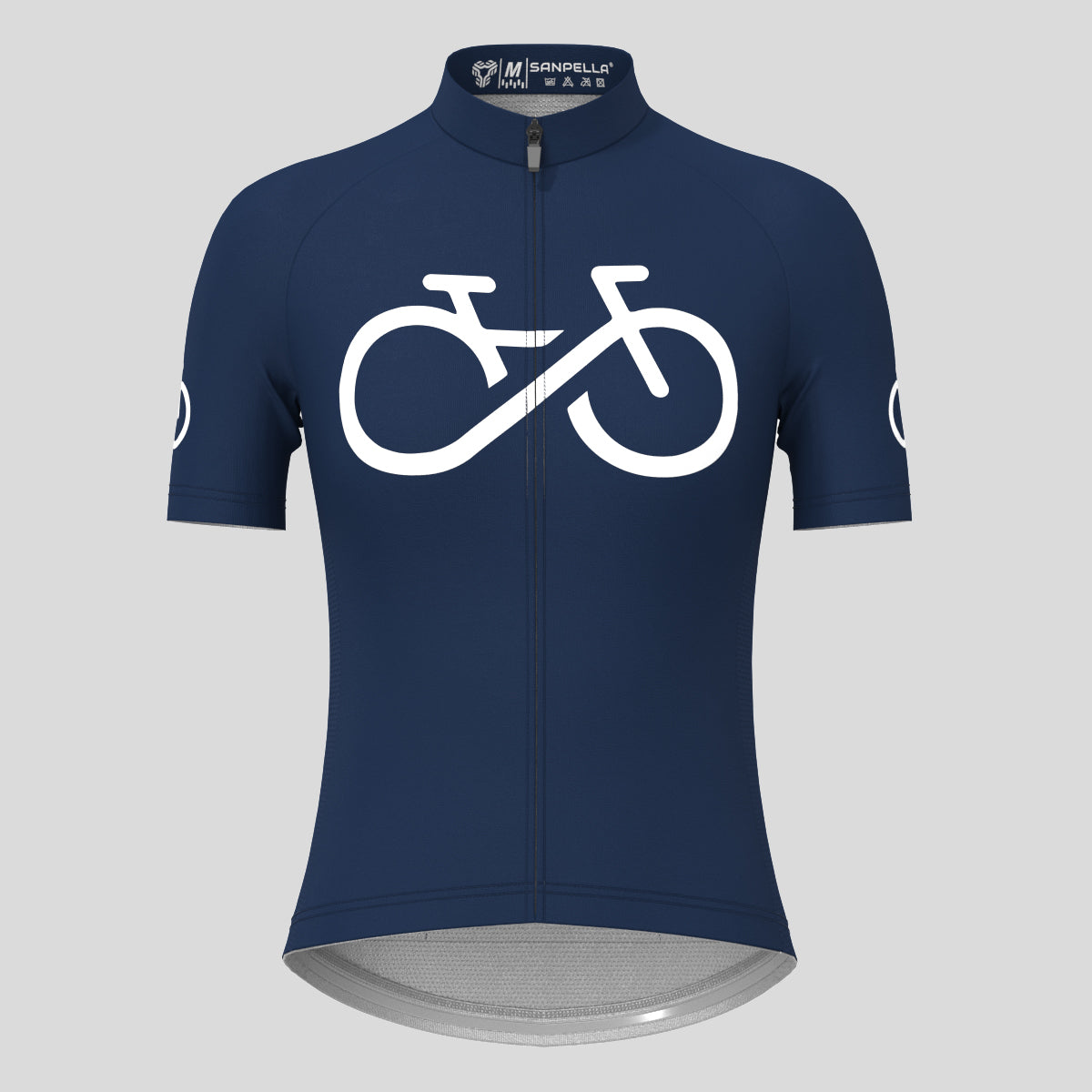 Bike Forever Women's Cycling Jersey - Navy