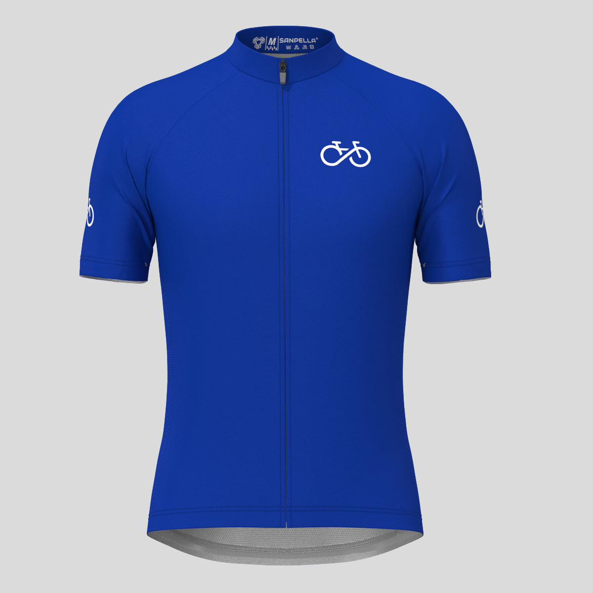 Ride Forever Men's Cycling Jersey -Racing Blue
