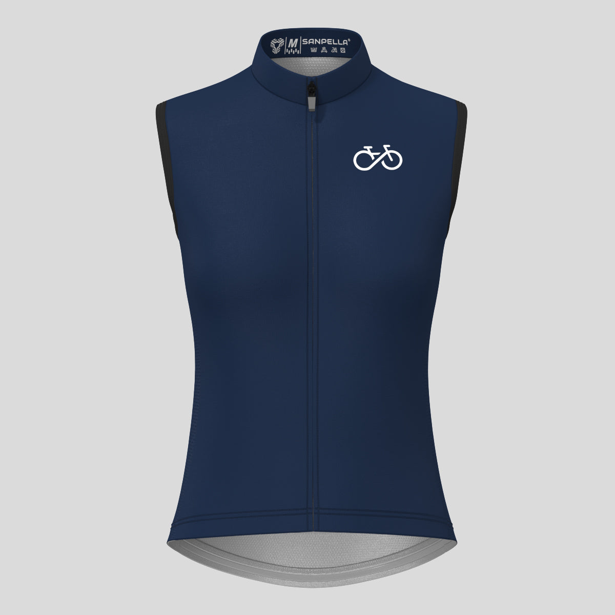 Women's Ride Forever Sleeveless Cycling Jersey - Navy