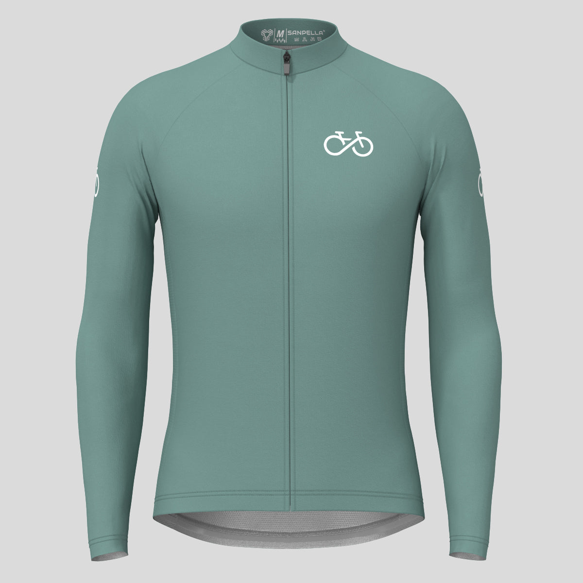 Men's Ride Forever LS Cycling Jersey - Sage