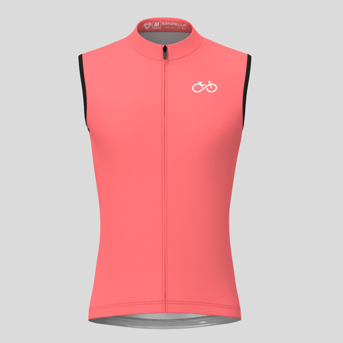 Men's Ride Forever Sleeveless Cycling Jersey - Guava