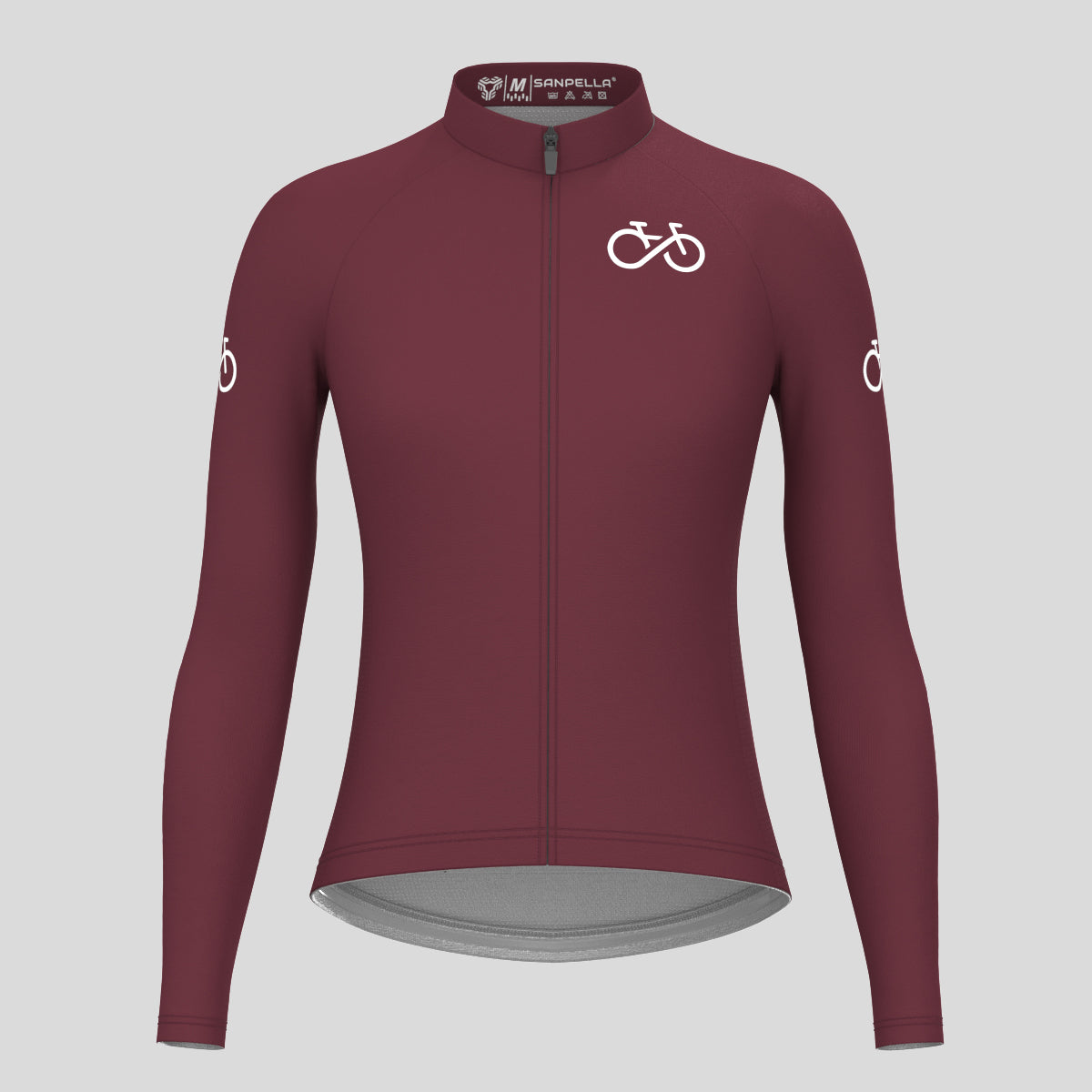 Ride Forever Women's LS Cycling Jersey - Plum