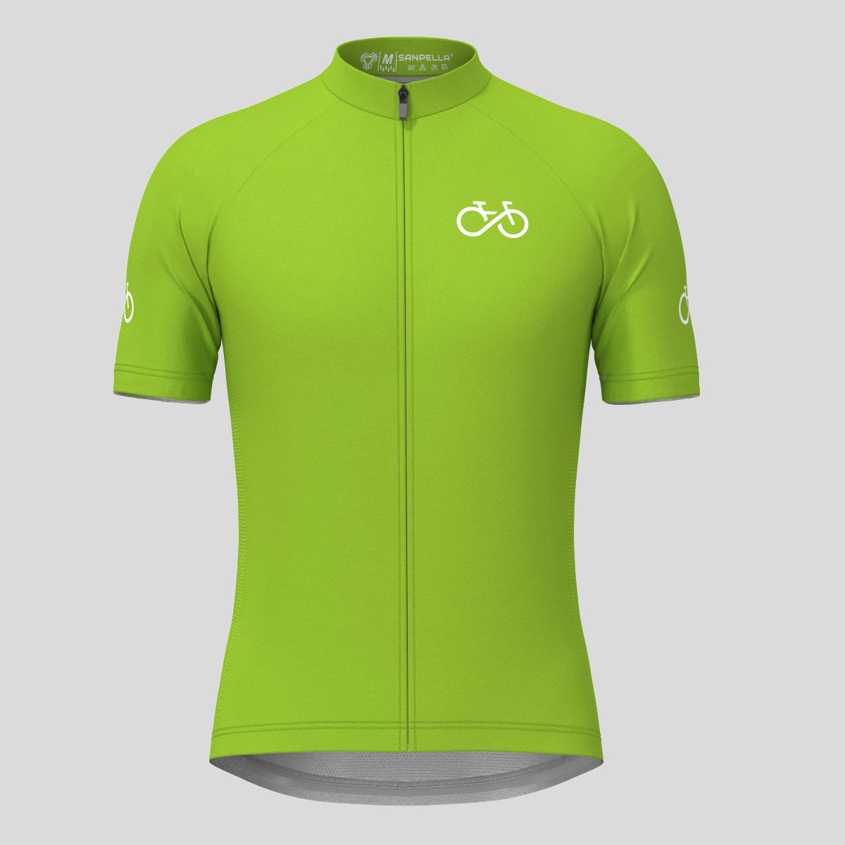 Ride Forever Men's Cycling Jersey -Wasabi