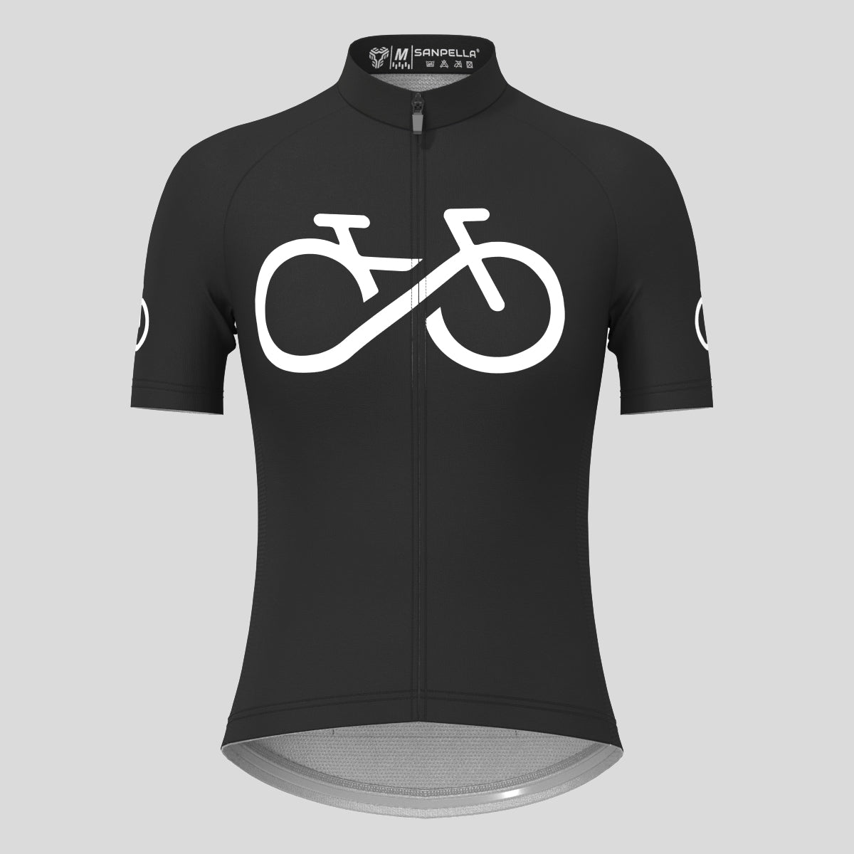 Bike Forever Women's Cycling Jersey - Black