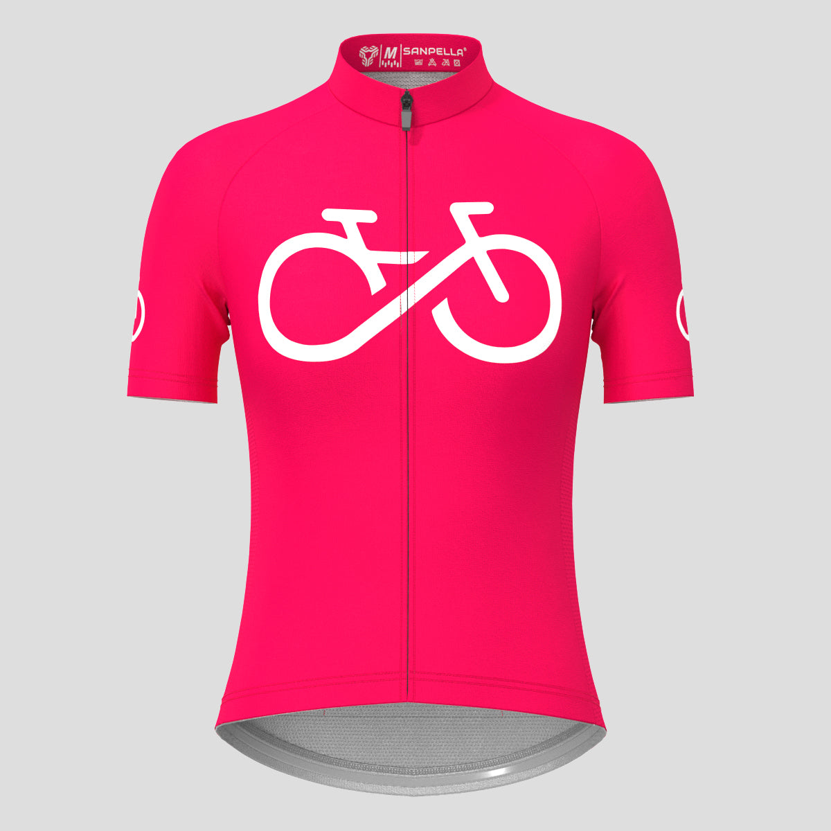 Bike Forever Women's Cycling Jersey - Jester Red