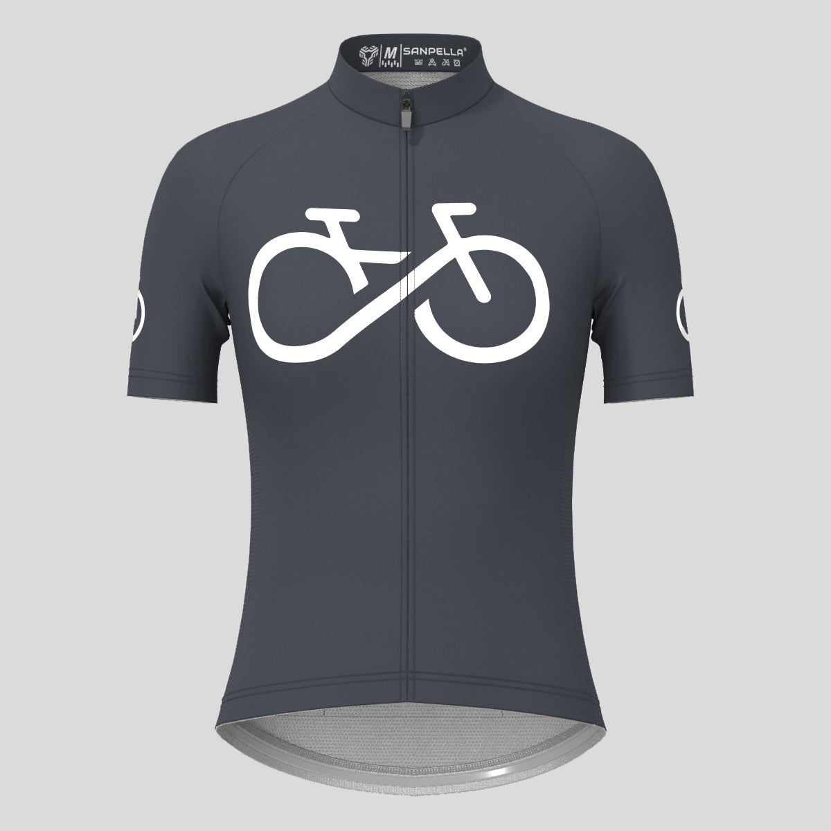 Bike Forever Women's Cycling Jersey - Graphite