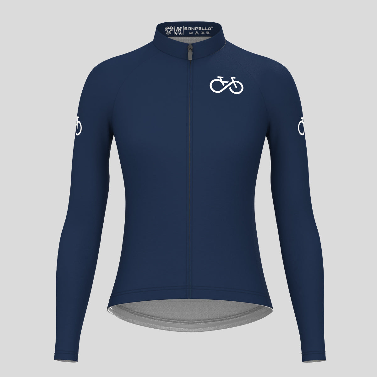 Ride Forever Women's LS Cycling Jersey - Navy