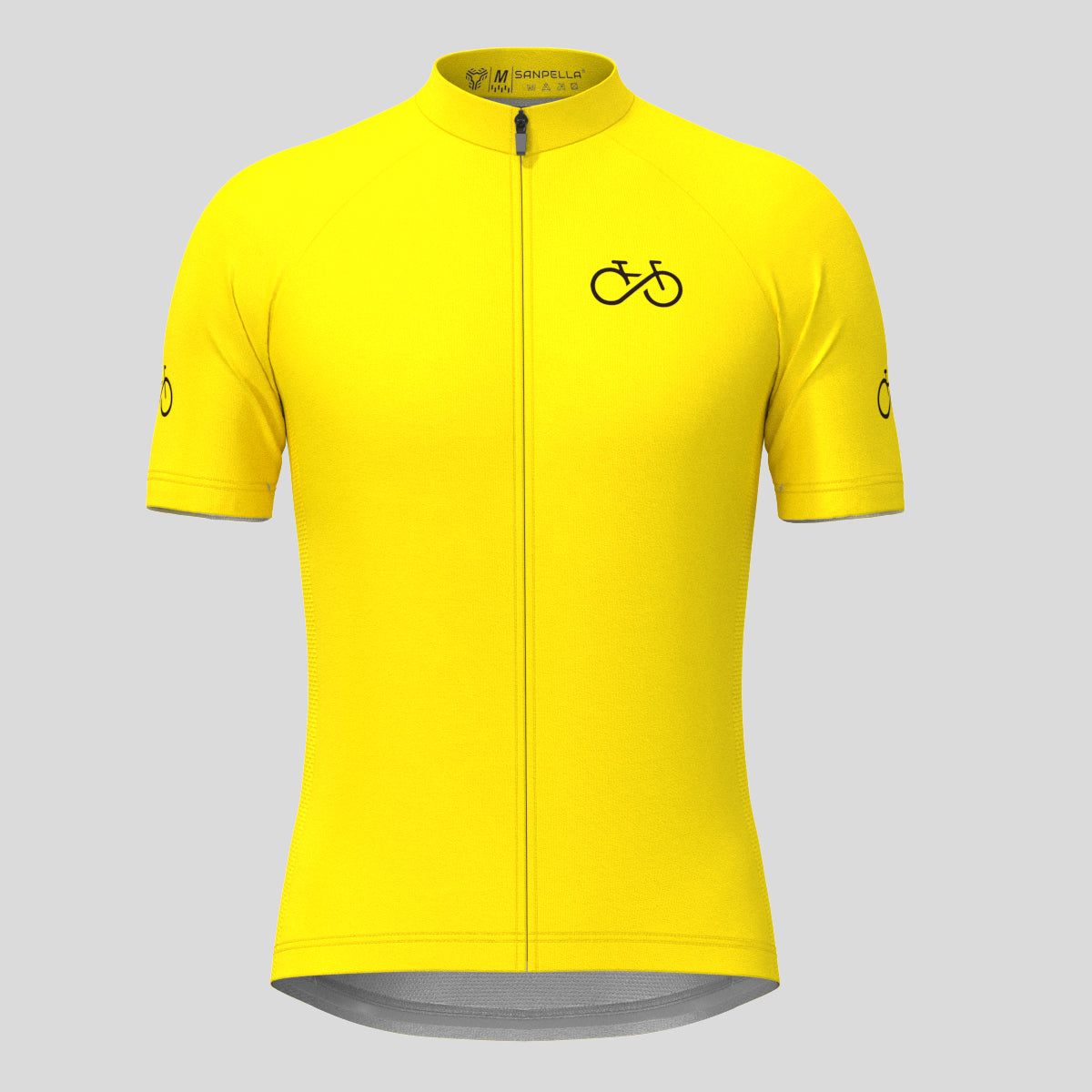 Ride Forever Men's Cycling Jersey -Maize