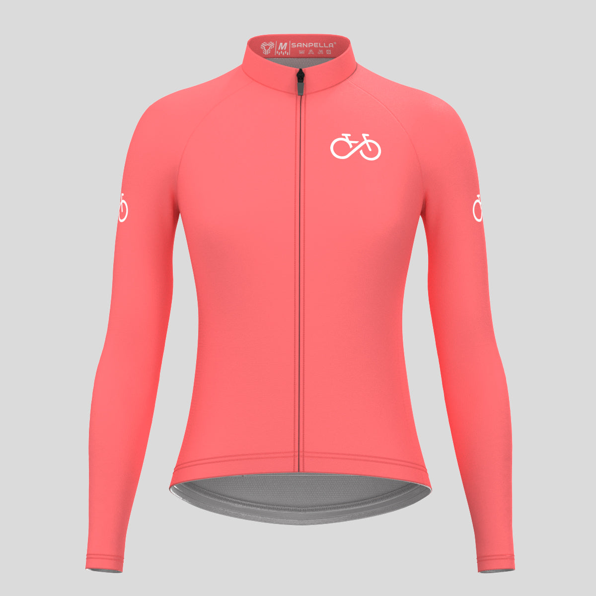 Ride Forever Women's LS Cycling Jersey - Guava