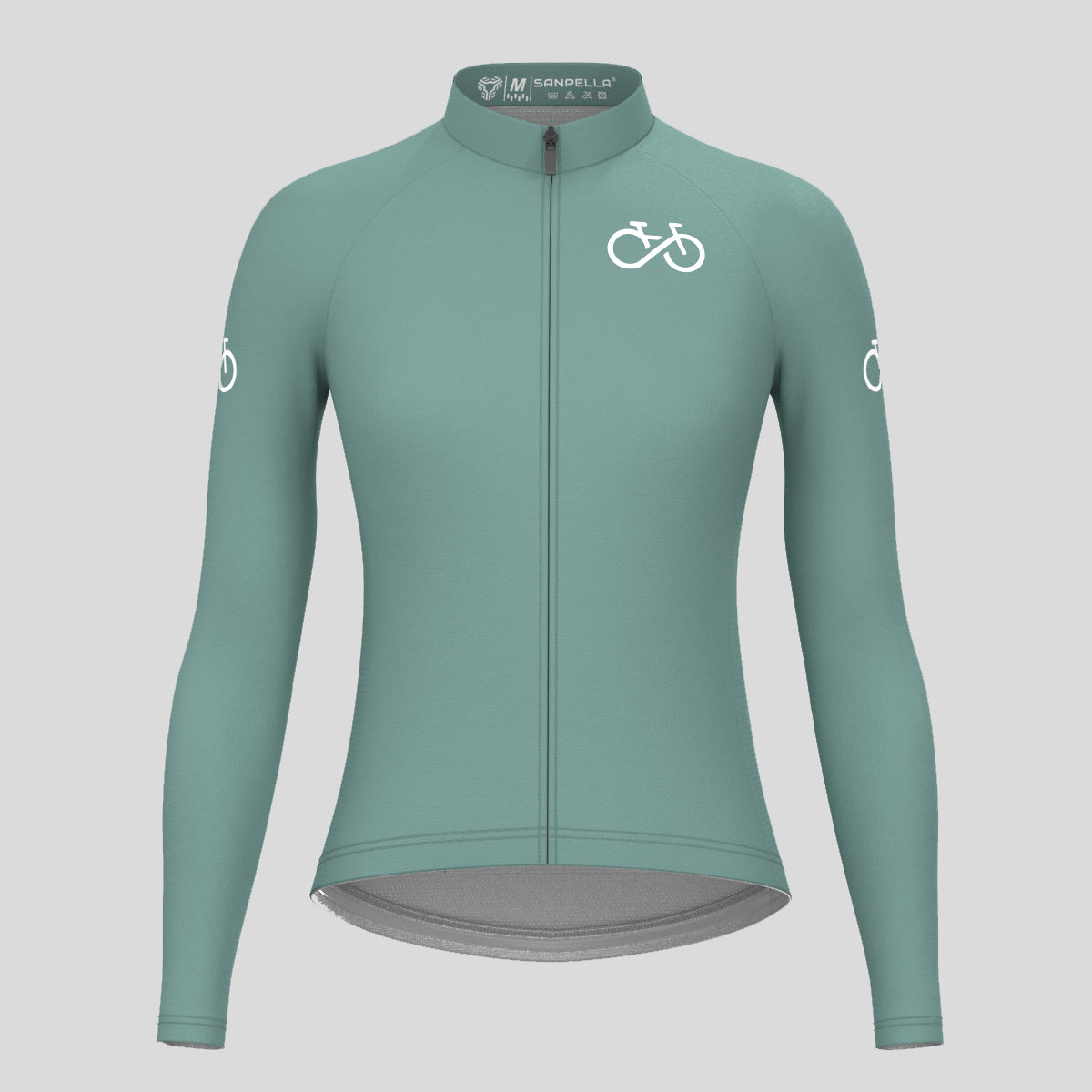 Ride Forever Women's LS Cycling Jersey - Sage