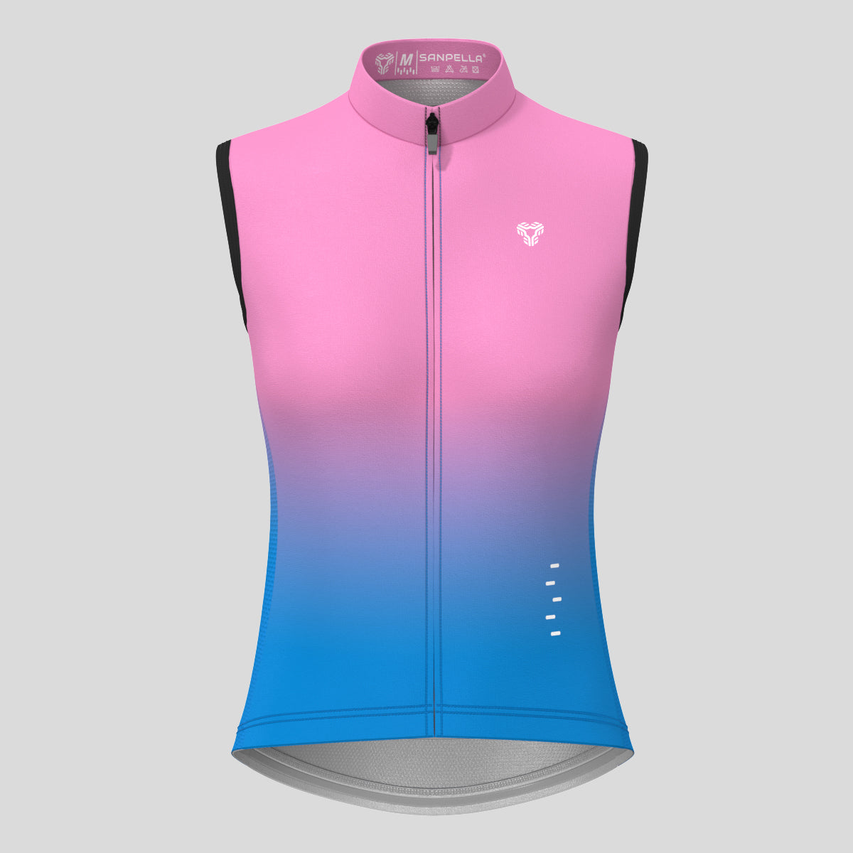 Women's Minimal Gradient Sleeveless Cycling Jersey - Sakura