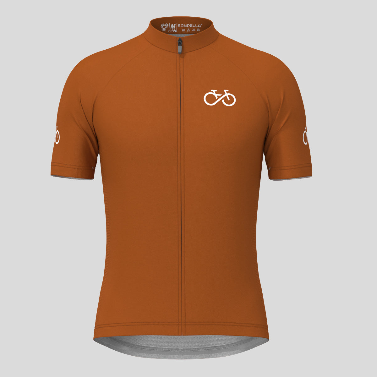 Ride Forever Men's Cycling Jersey -Caramel