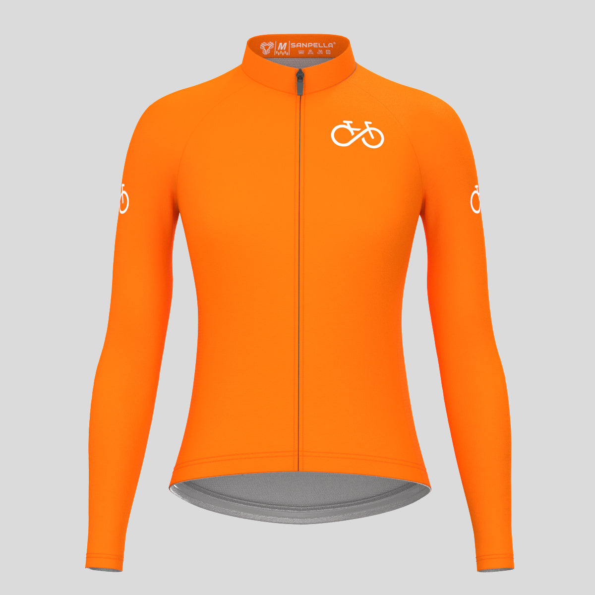 Ride Forever Women's LS Cycling Jersey - Orange