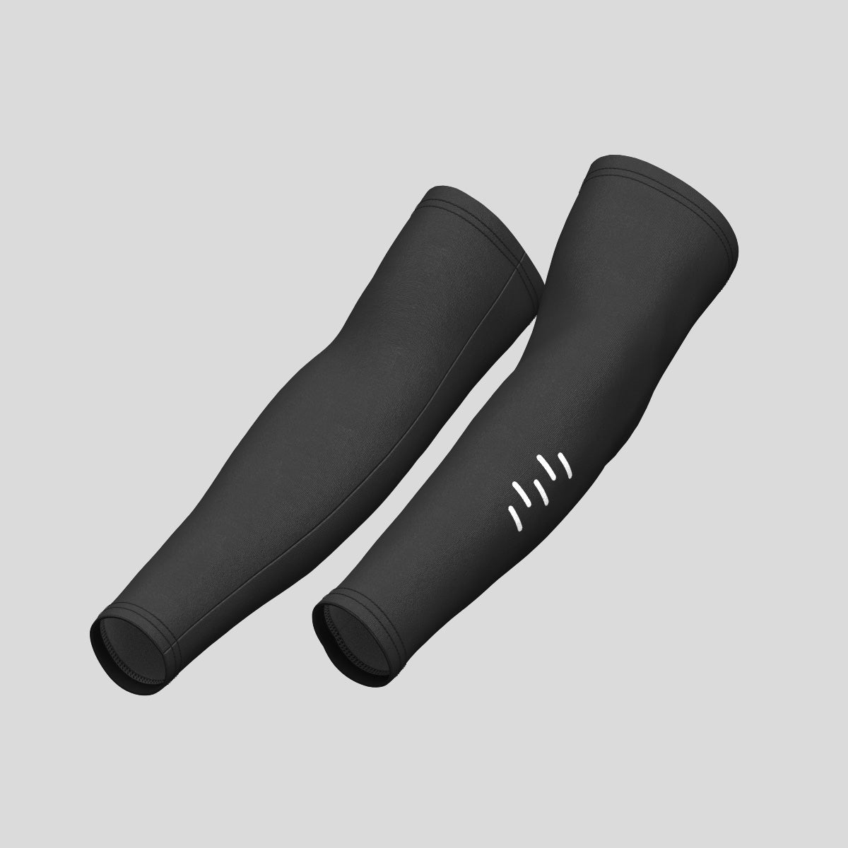 Men's Minimal Solid Arm Warmer - Black