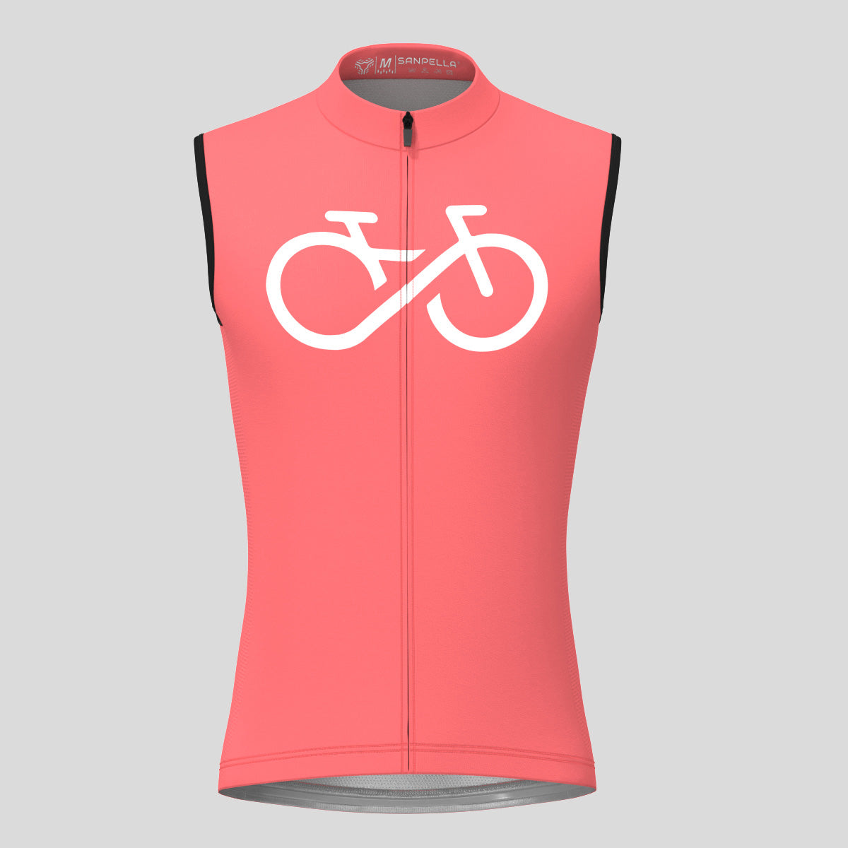 Men's Bike Forever Sleeveless Cycling Jersey - Guava