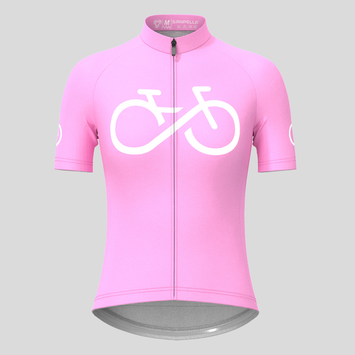 Bike Forever Women's Cycling Jersey - Neo Pink