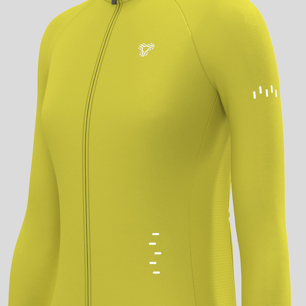 Women's Minimal Solid LS Cycling Jersey - Fern