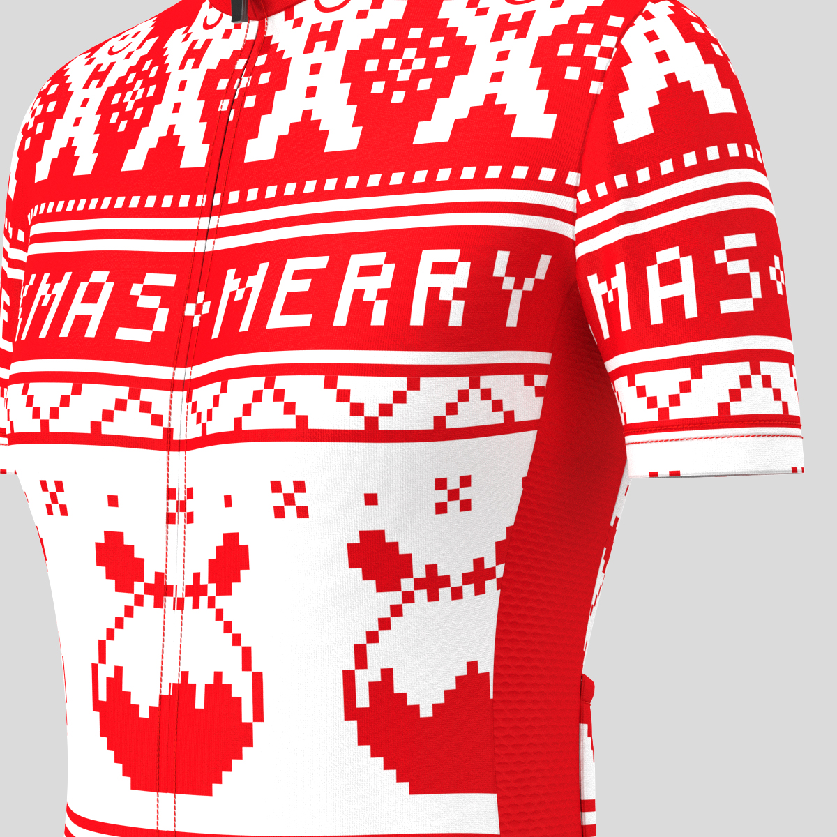 Christmas Sweater Gingerbread Man pudding Women's Cycling Jersey