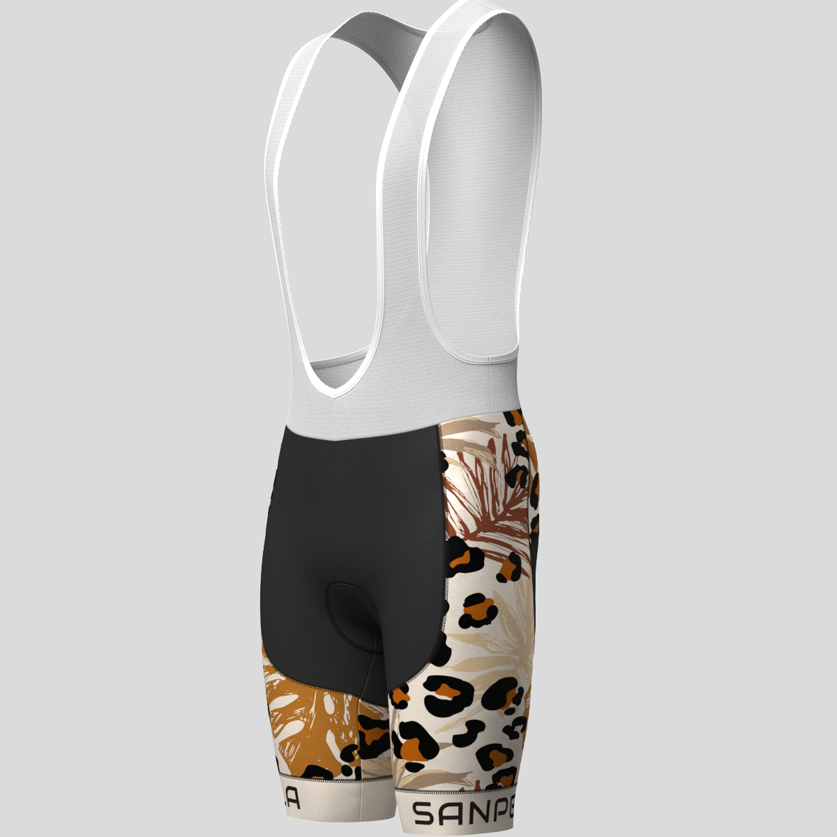 Abstract Tropical Leopard Spots Cycling Kit