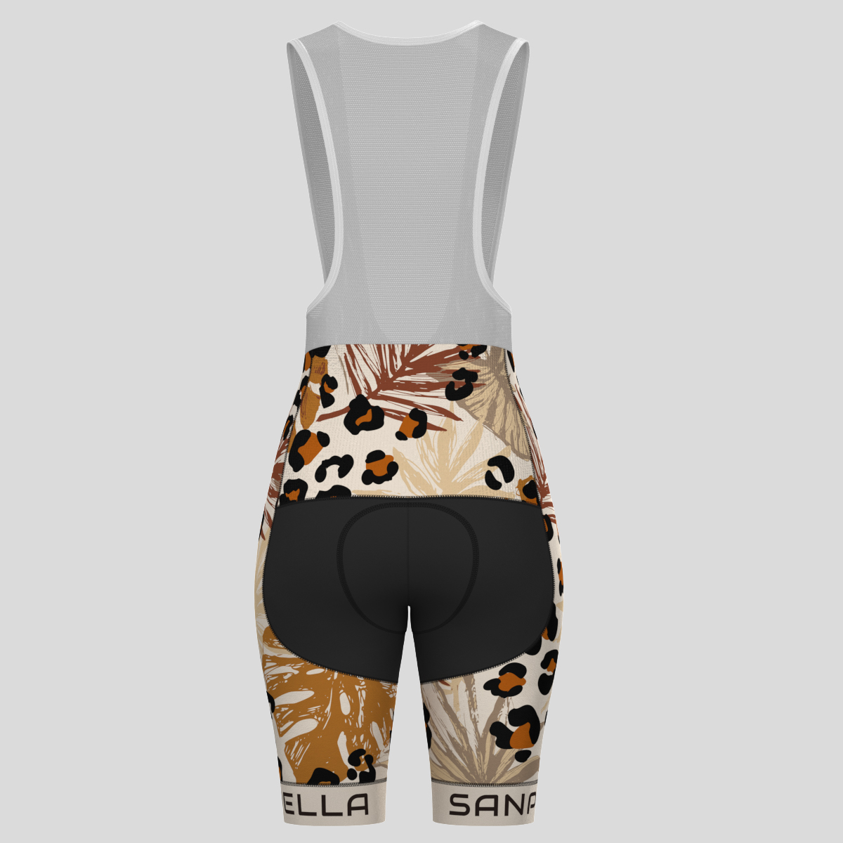 Abstract Tropical Leopard Women Spots Cycling Kit