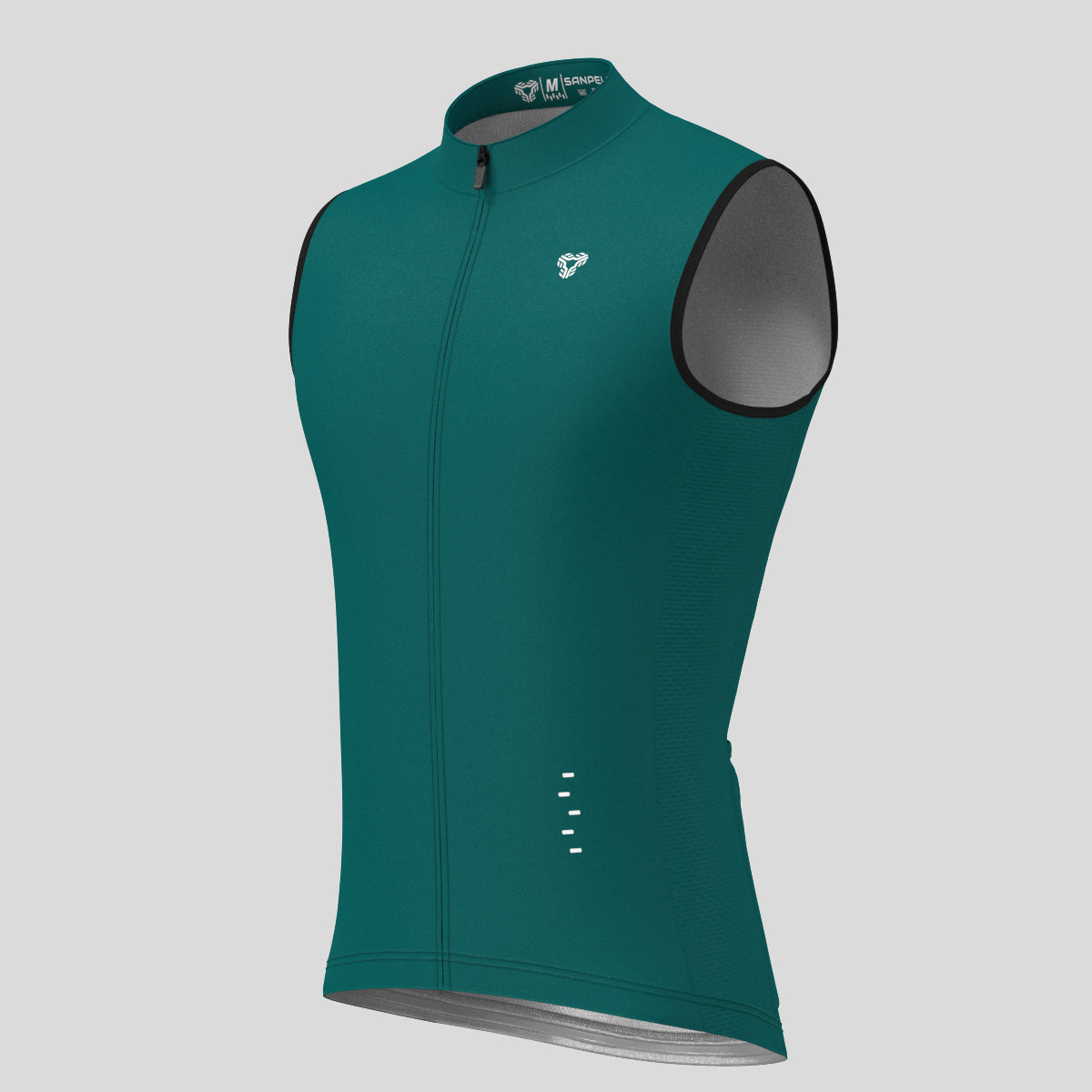 Men's Minimal Solid Sleeveless Cycling Jersey - Midnight