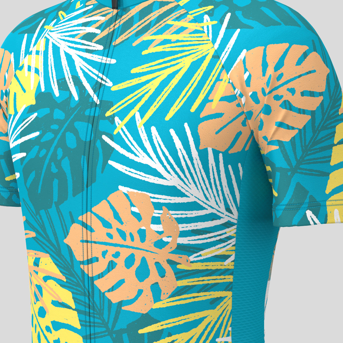 Hawaii Tropical plants Men's Cycling Jersey - Green