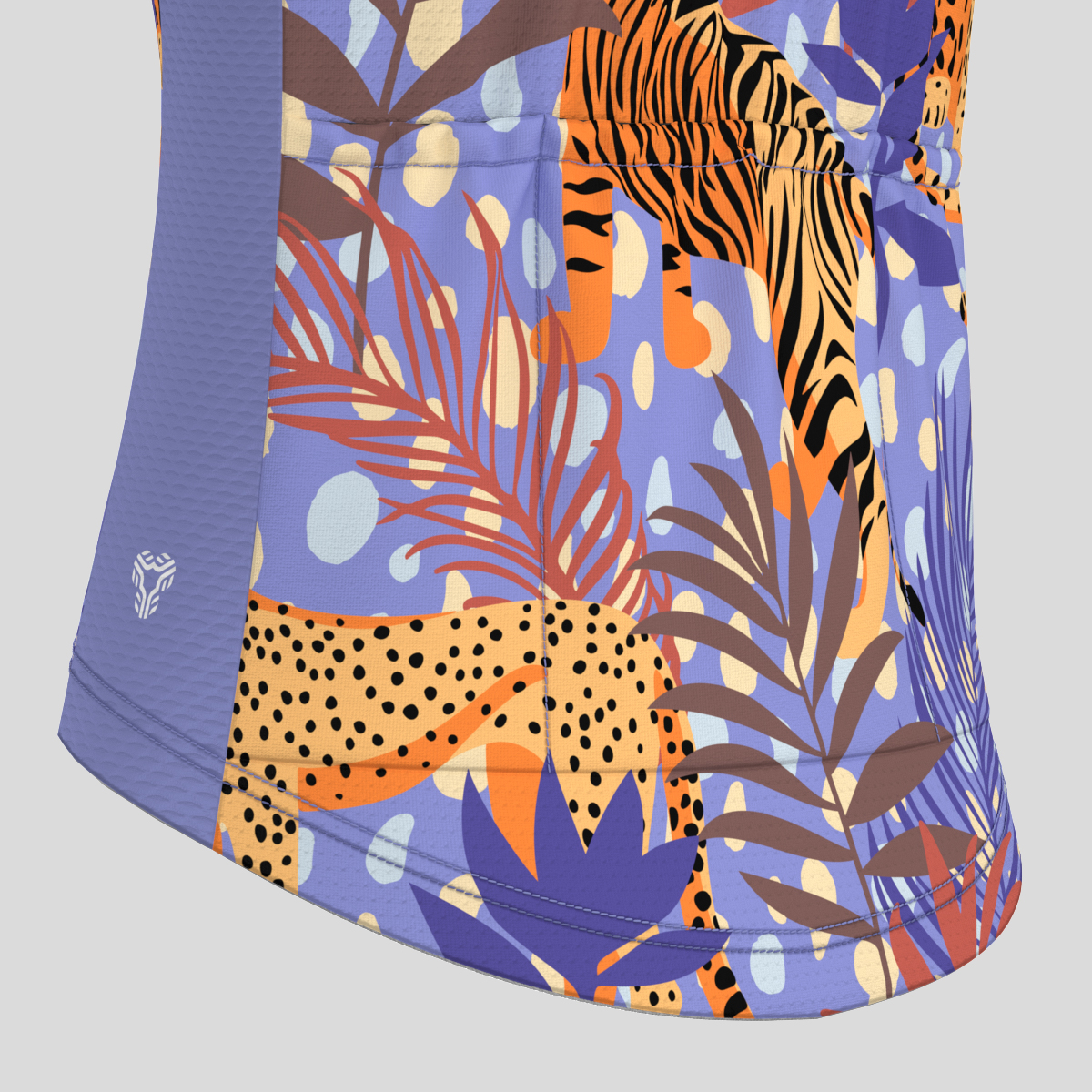 Leopard Tiger Exotic Tropical Women's Cycling Jersey