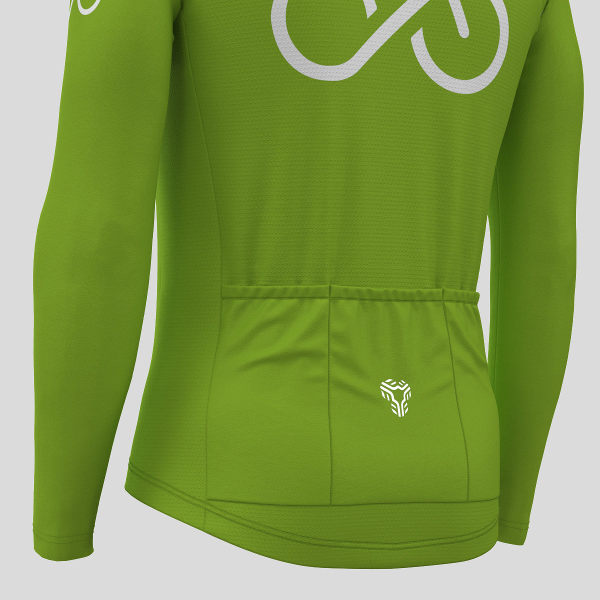 Men's Ride Forever LS Cycling Jersey - Wasabi