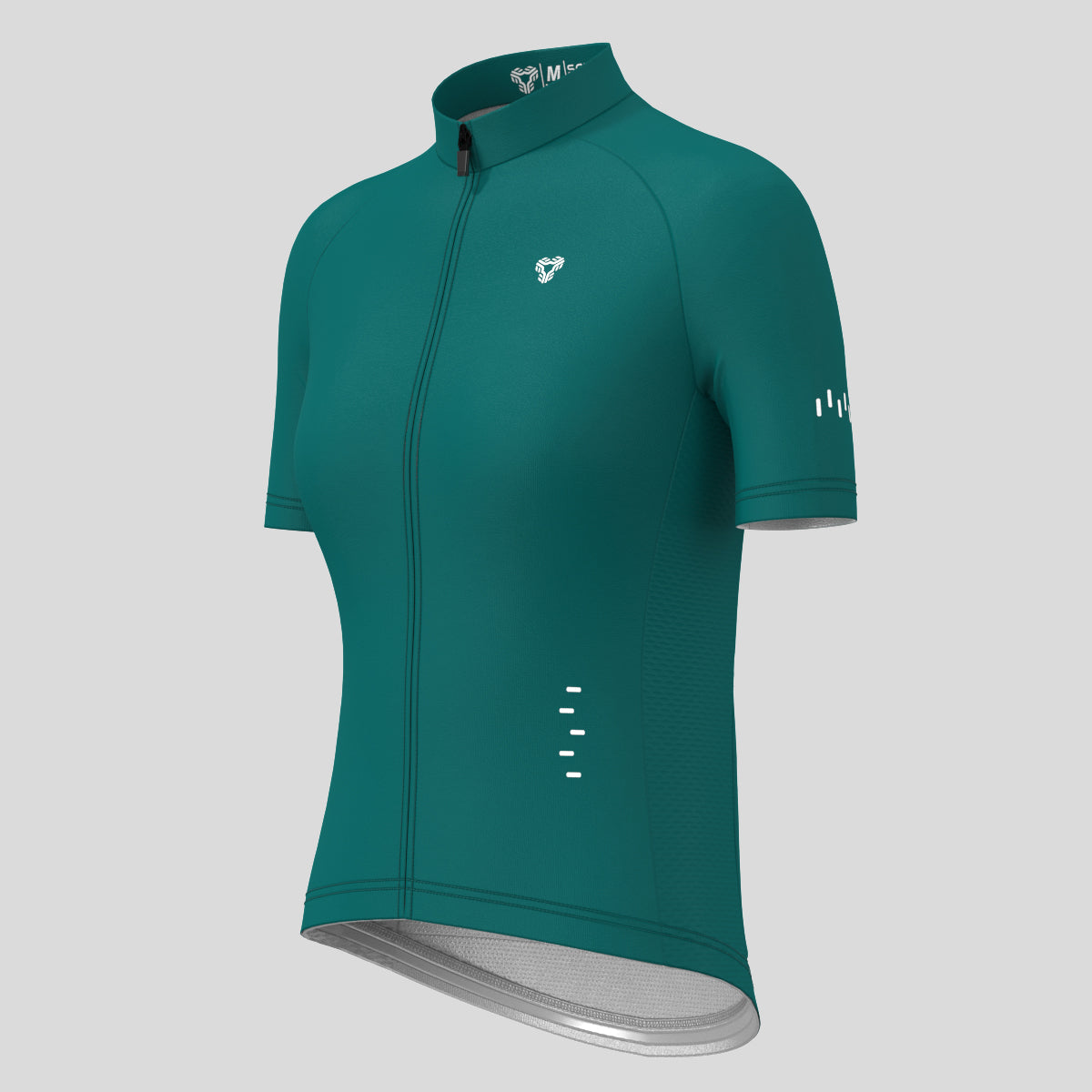 Minimal Solid Women's Cycling Jersey - Midnight