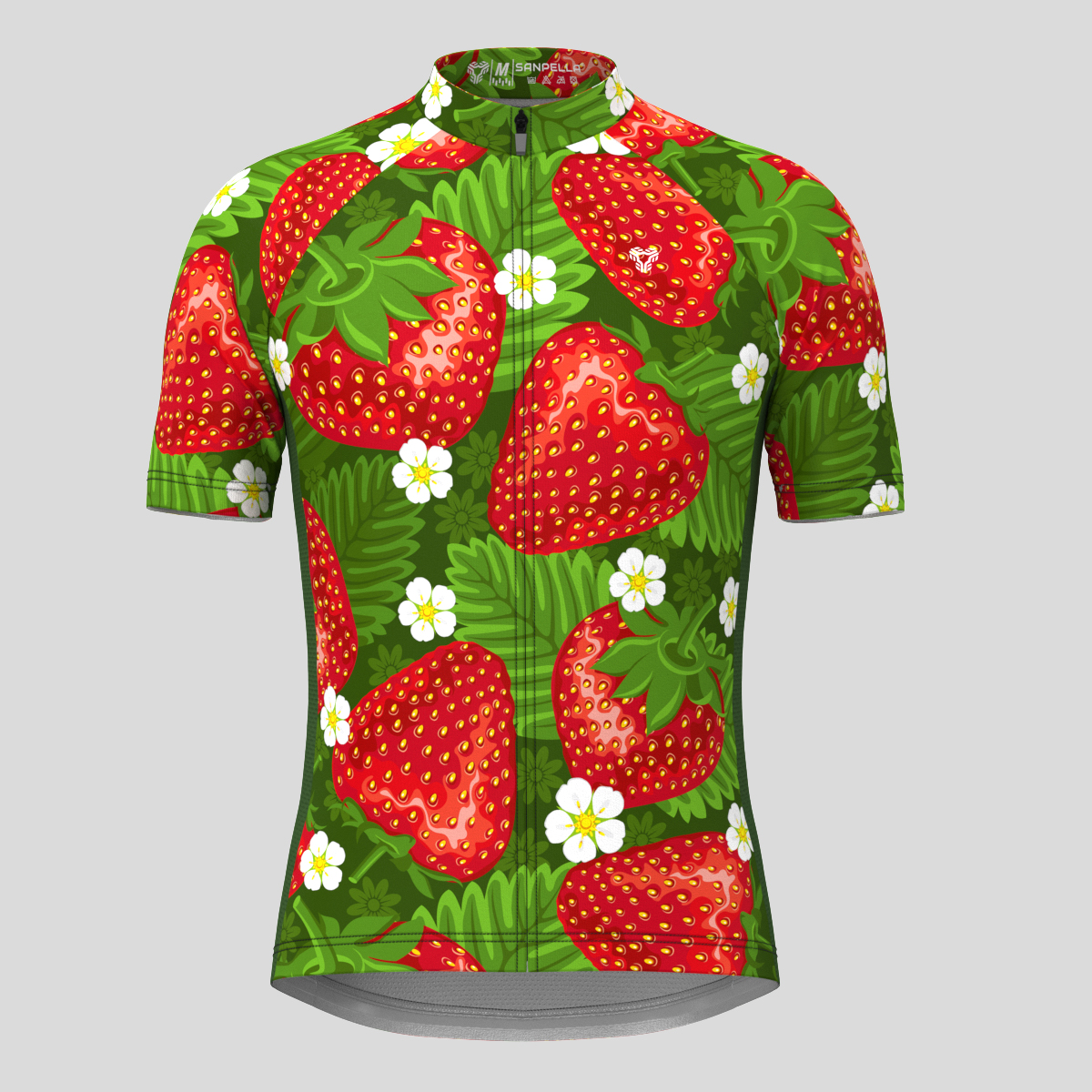 Strawberry Novelty Men's Cycling Jersey