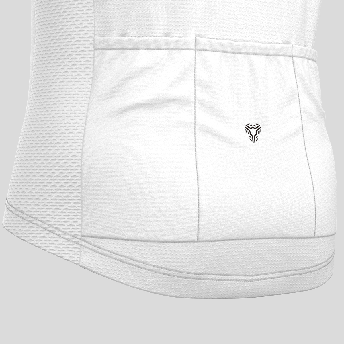 Men's Bike Smile Cycling Jersey - White