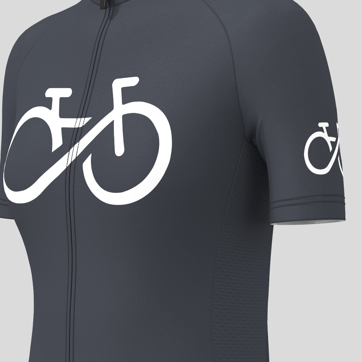 Bike Forever Women's Cycling Jersey - Graphite